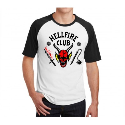 Тениска унисекс Stranger Things - Hellfire Club